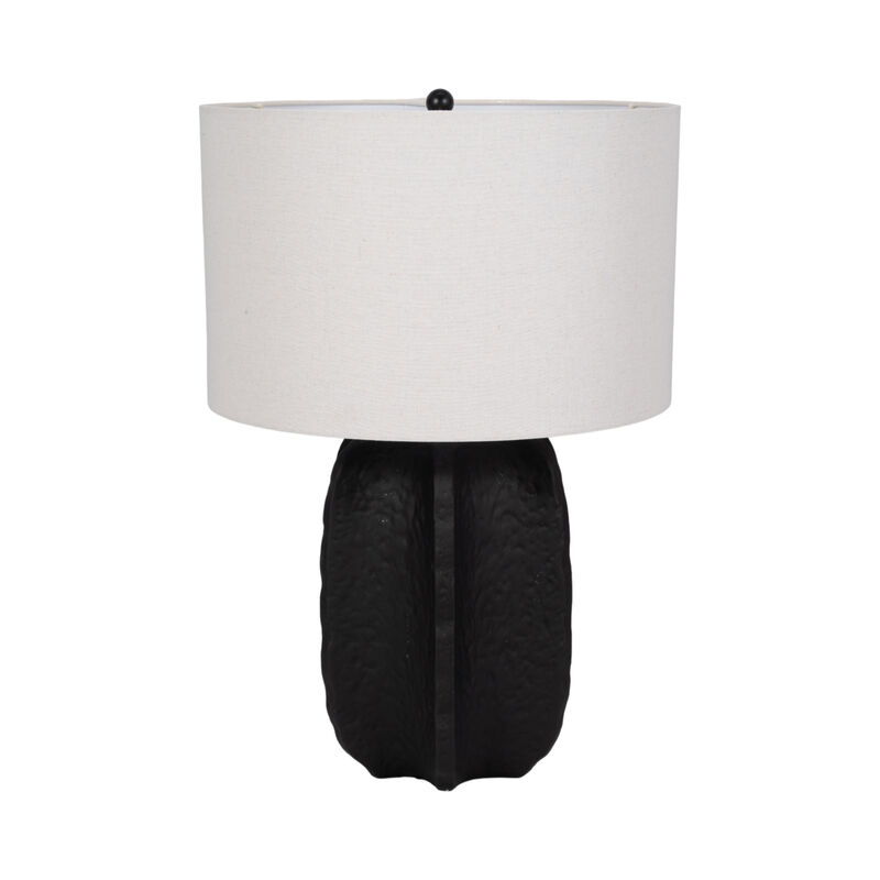 24" Textured Jagged Table Lamp image number 0
