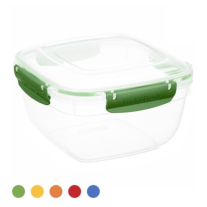 80 oz Seal Square Container, Green
