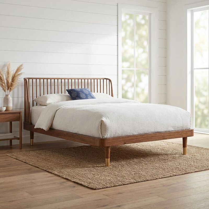 Alpine Furniture Belham Platform Bed image number 2