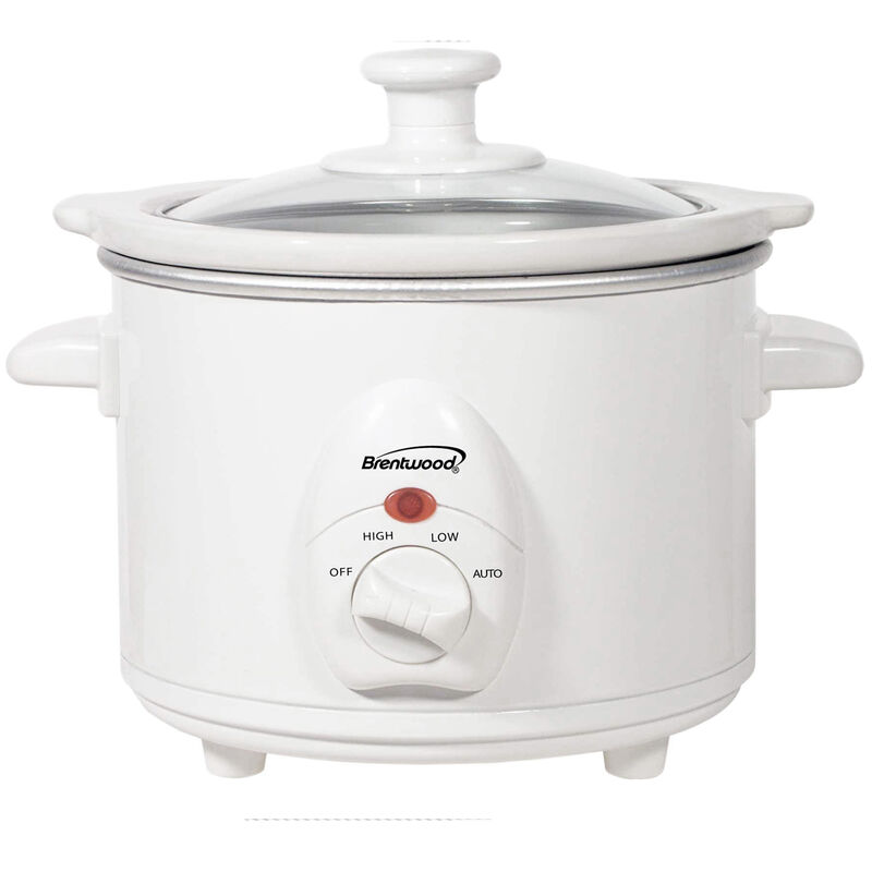 Brentwood 1.5 QT Slow Cooker in White image number 0