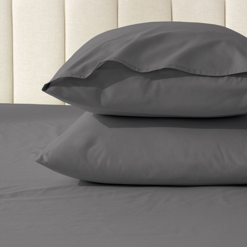 100% Organic Cotton Percale Cooling Pillowcase Set image number 4