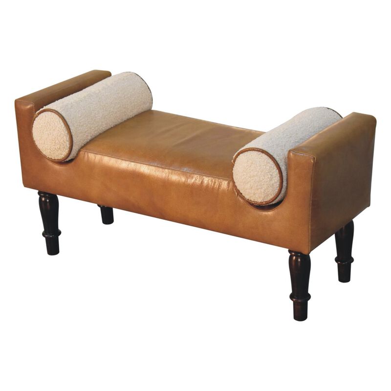 Artisan Furniture Solid Wood Chester Buffalo Bench