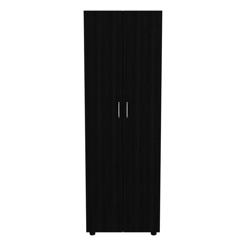 Slim Armoire Barkley, Bedroom, Black
