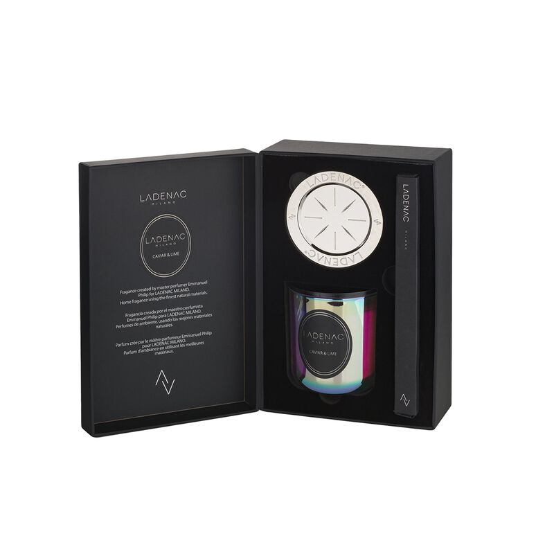 Candle in Jar URBAN SENSES 7 oz Holographic Caviar Lime 8.86 x 5.91 x 3.54 in image number 0