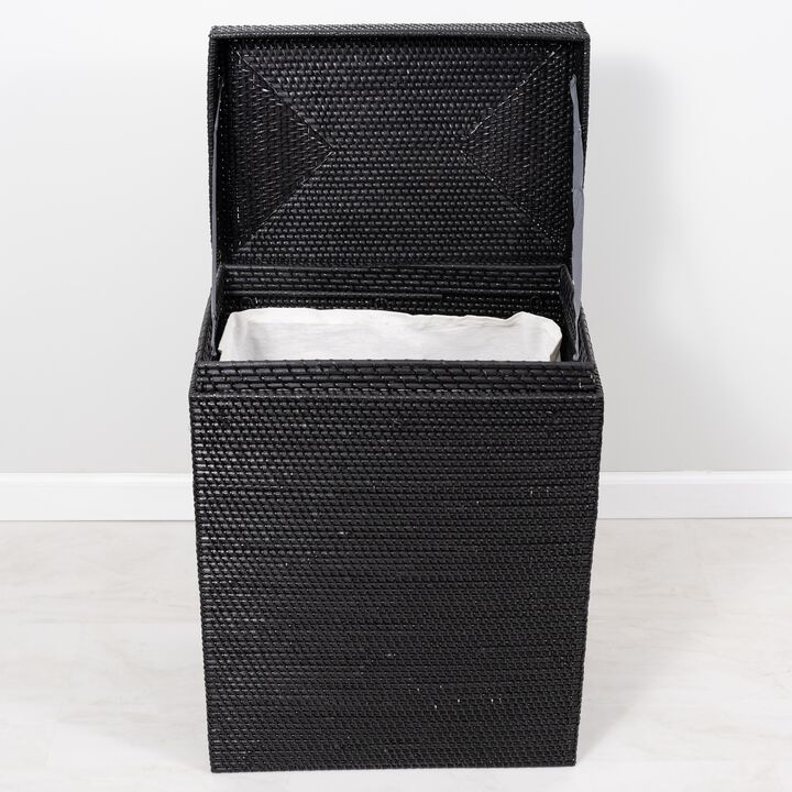 Saboga Home&trade; Rectangular Hamper with Hinged Lid