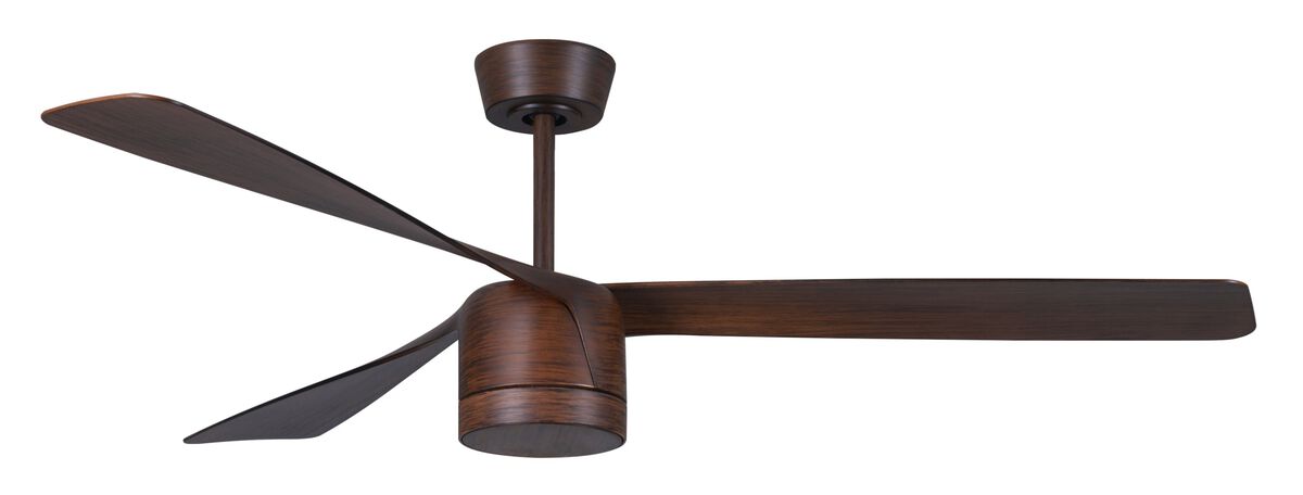 Lucci Air Peregrine 56" Indoor/Outdoor Ceiling Fan with Light and Remote, Modern LED Outdoor Ceiling Fan, Damp Rated, Energy Efficient DC Motor