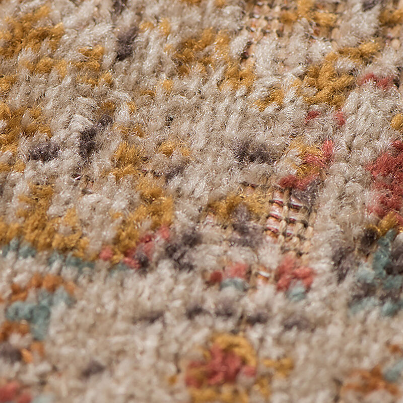 HomeRoots Floral Runner Rug image number 5