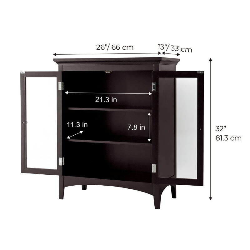 Madison Freestanding Two-Door Floor Cabinet image number 4