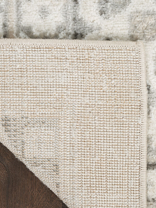 Serenity Home SRH01 Ivory/Gray 9' x 12' Rug