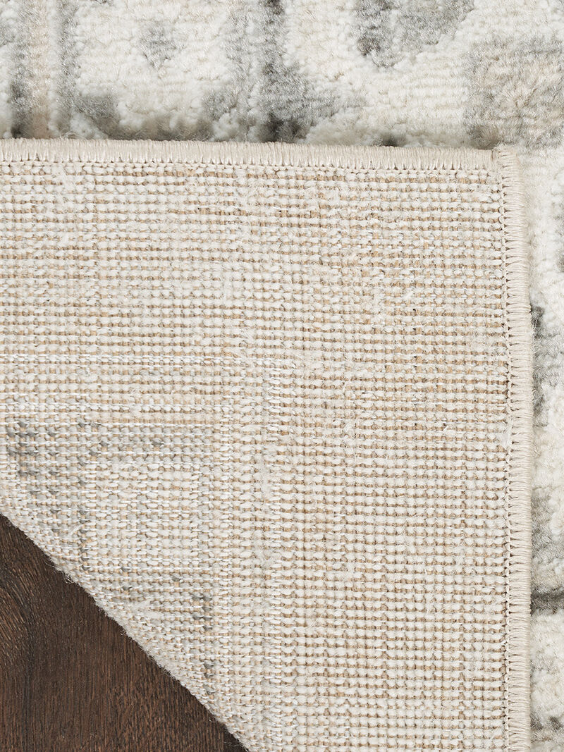 Serenity Home SRH01 Ivory/Gray 9' x 12' Rug