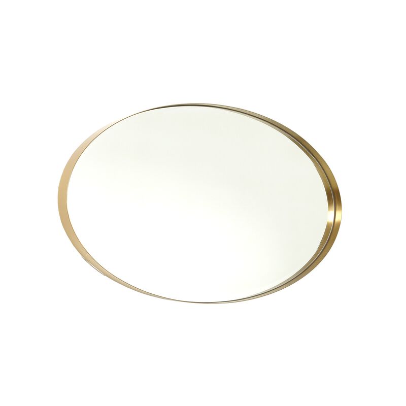 Elongated Oval Mirror