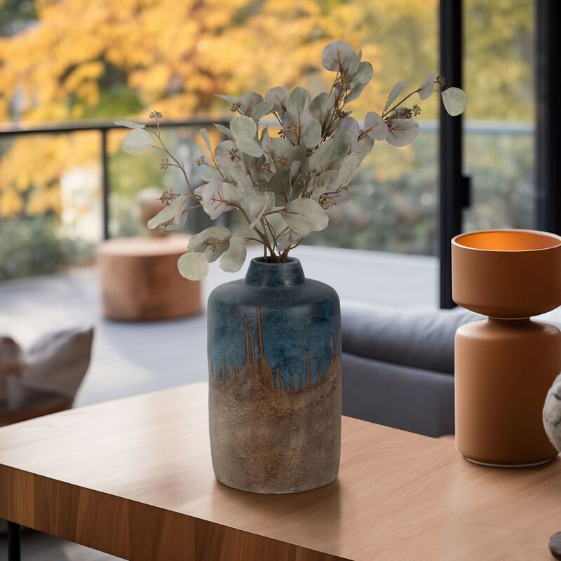 Terracotta 2-Tone Vase