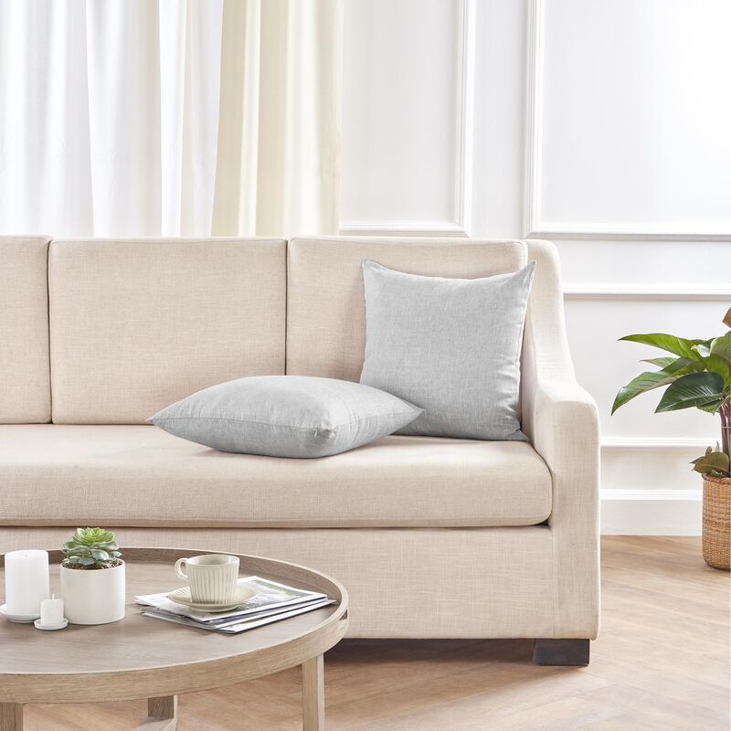 Solino Home 100% Pure Linen Pillow Cover - Montauk