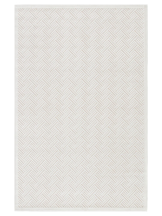 Fables Thatch White 9'6" x 13'6" Rug
