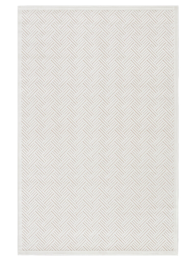 Fables Thatch White 5' x 7'6" Rug