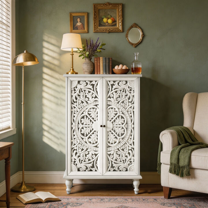 Zuggo 47" Tall Accent Cabinet