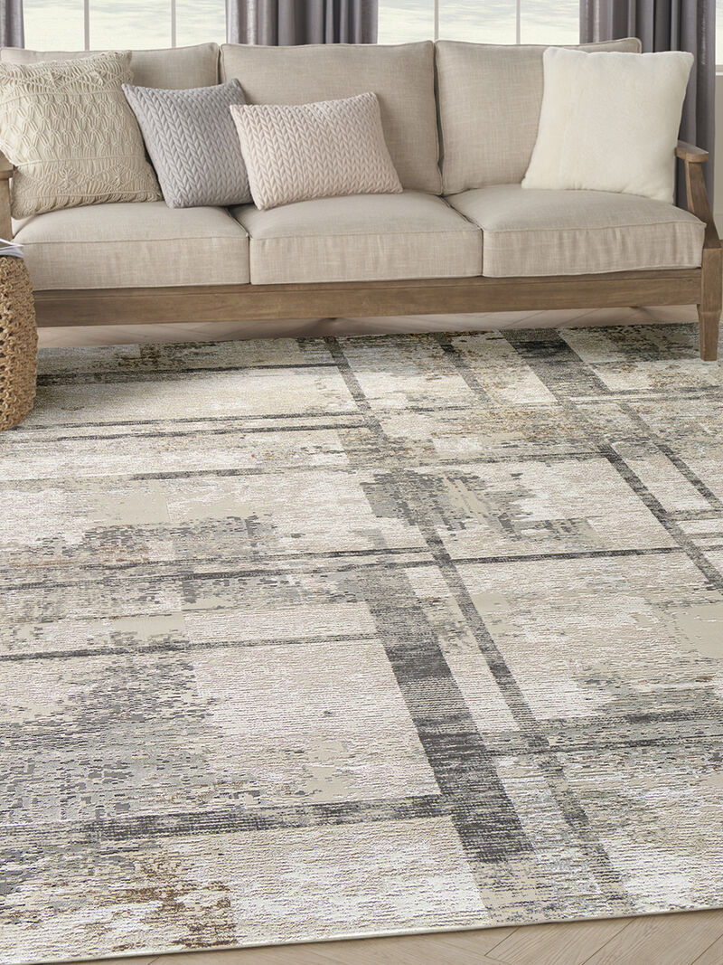 Sustainable Trends SUT02 Ivory/Multicolor 9' x 12' Rug