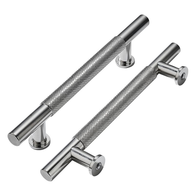 khtumeware 10 Pack 6 Inch(152mm) Drawer Handles Knurled Brushed Nickel Cabinet Pulls Drawer Pulls Kitchen Hardware Kitchen Handl