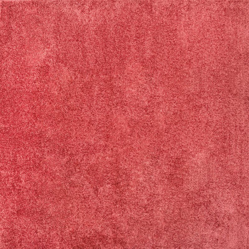 Haze Solid Low Pile Square Area Rug