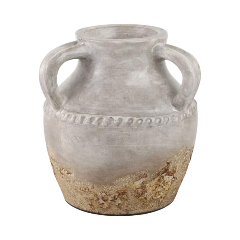 Terracotta, 10" Triple Handle Jug, Reactive Glaze image number 3