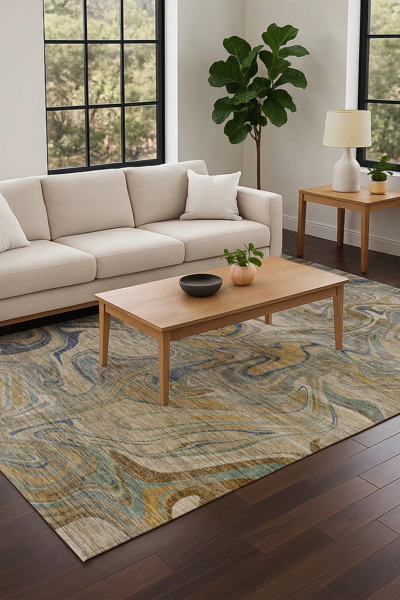Nexus NX6 Putty 9' x 12' Rug image number 1