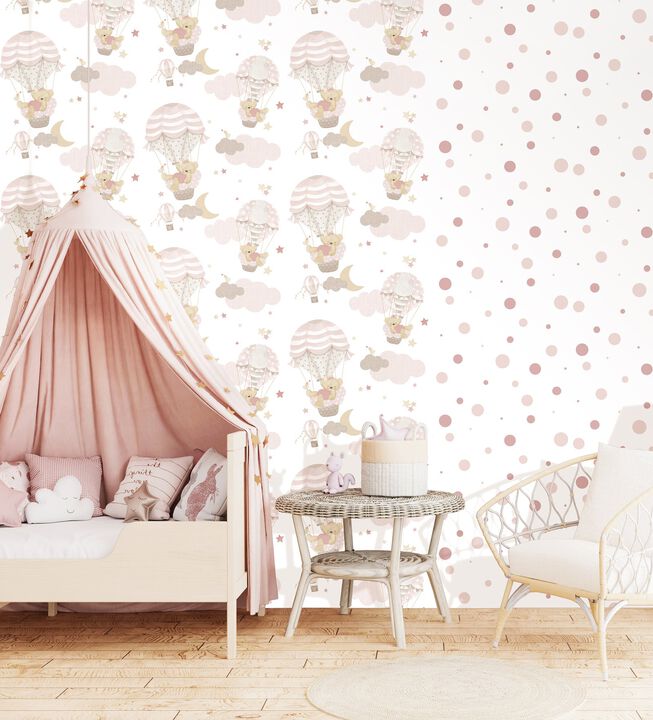 Little Explorers 2 Kids Pink Wallpaper 14818
