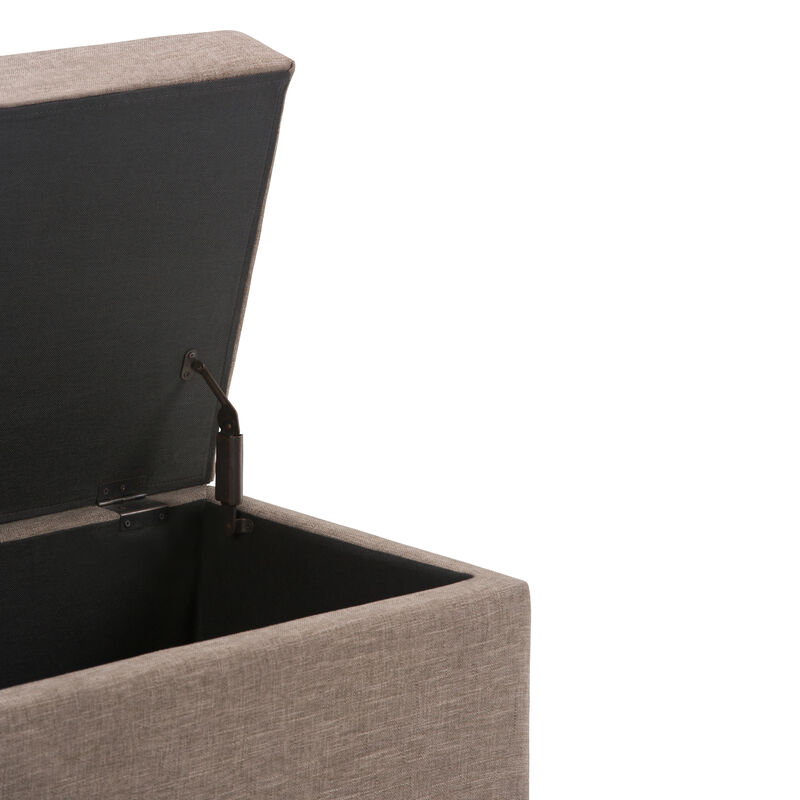 Darcy Storage Ottoman Bench image number 5