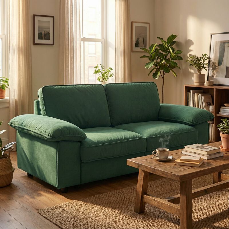 Jigkab Cozy Deep-Seated Loveseat image number 3