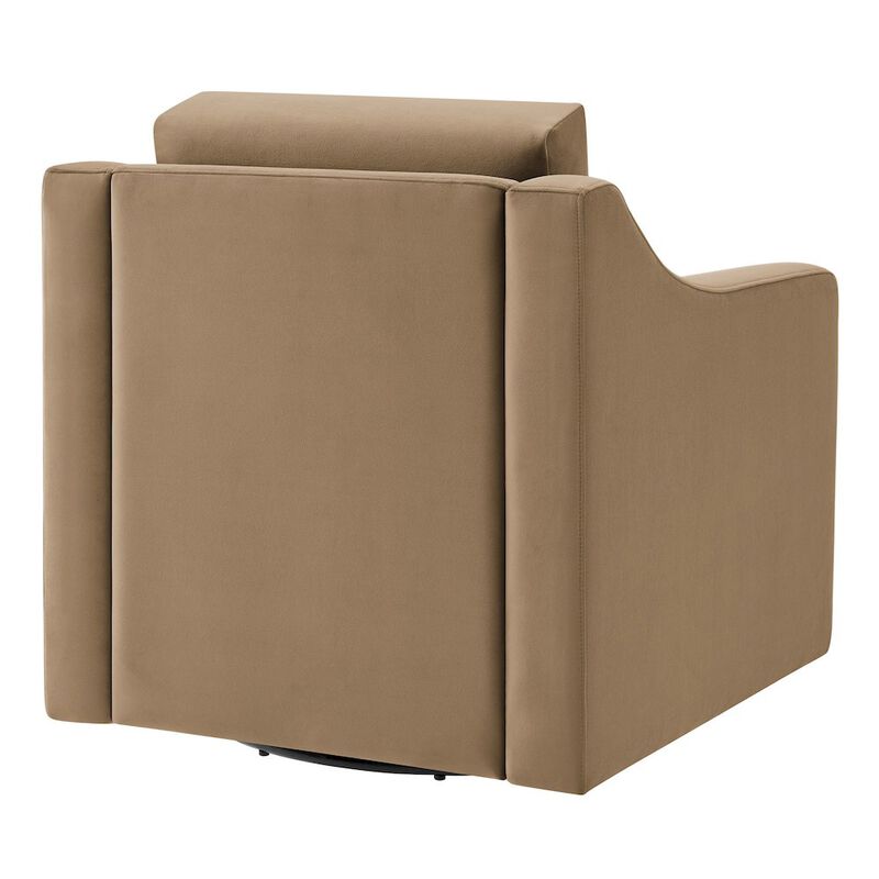 Liora Performance Velvet Armchair image number 4