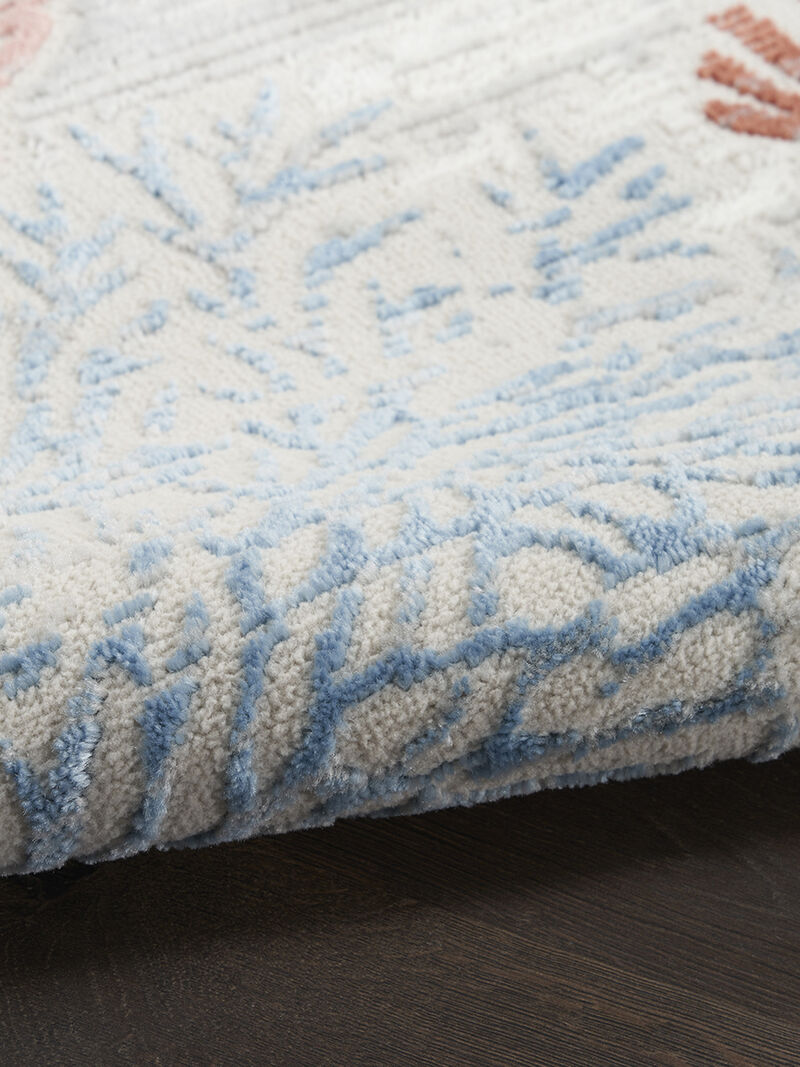 Seaside SDS04 Multicolor 5'3" x Round Rug