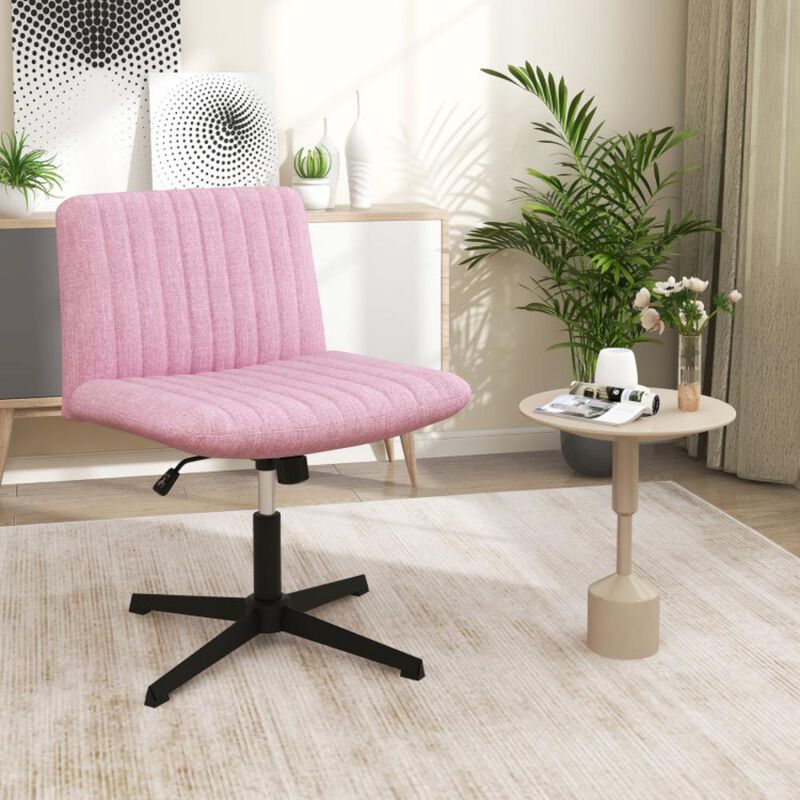 Rocking Criss Cross Legged Chair with Adjustable Height and No Wheels