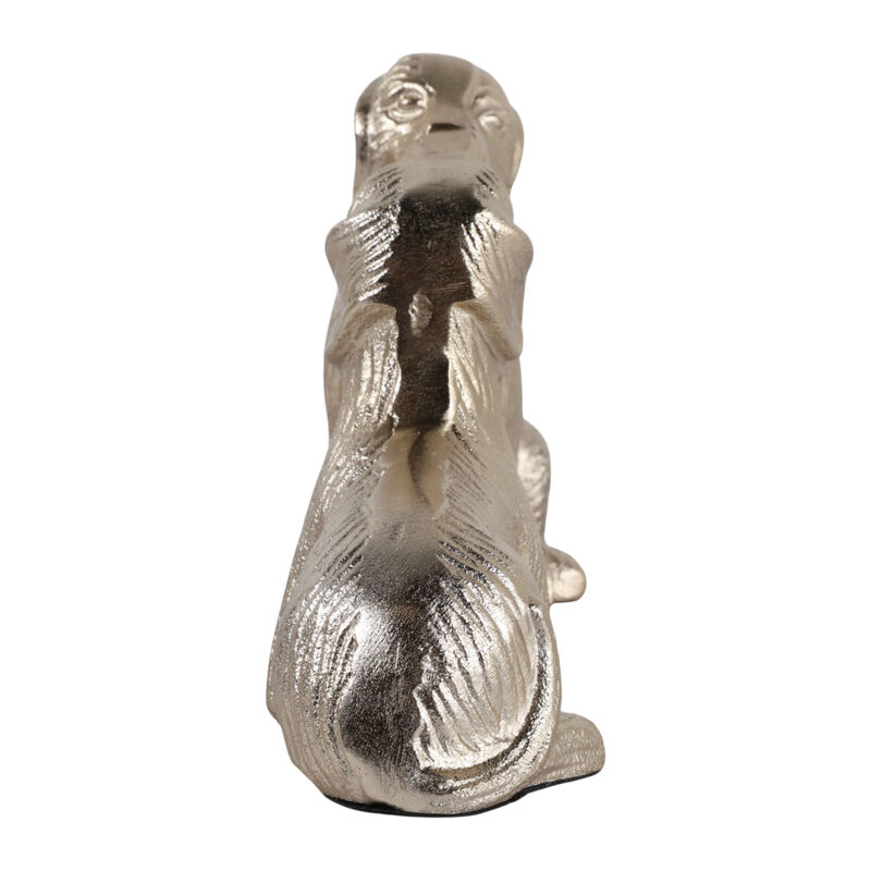 10x6" Kissing Dogs, Gold image number 4
