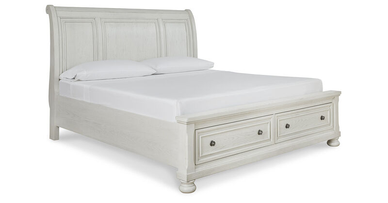 Robbinsdale Queen Sleigh Bed with Storage image number 0