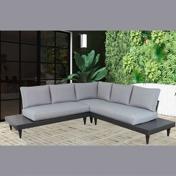 Living Source International 4 - Person Outdoor Seating Group with Cushions