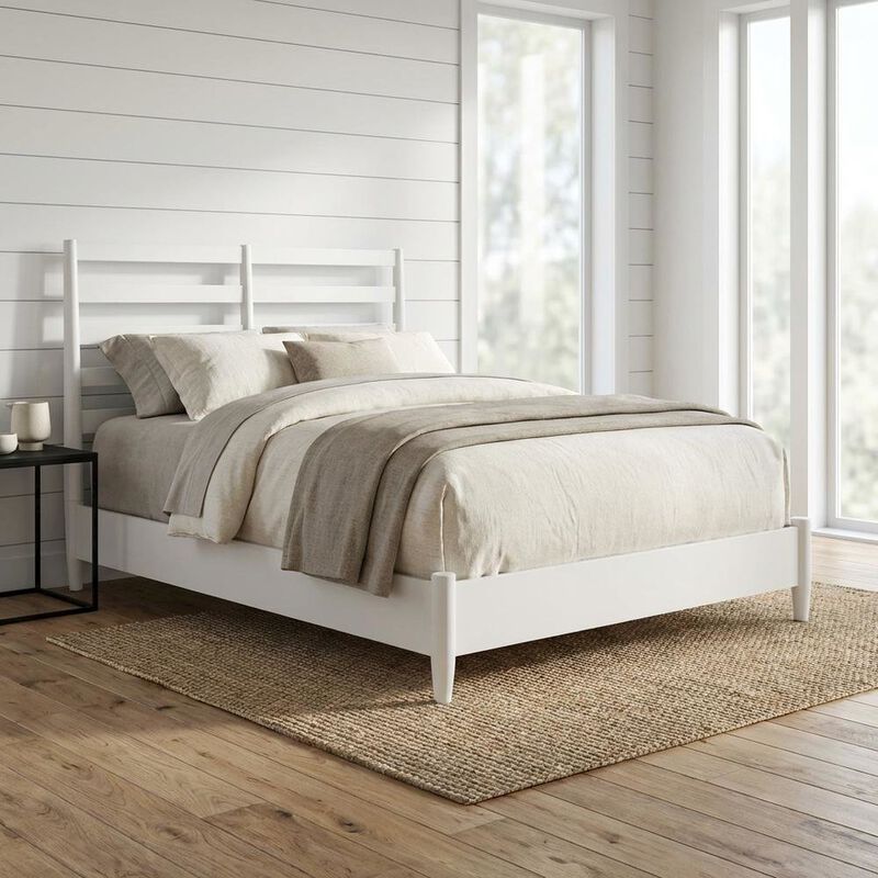 Alpine Furniture Flynn Retro Bed Slat Back Headboard image number 3