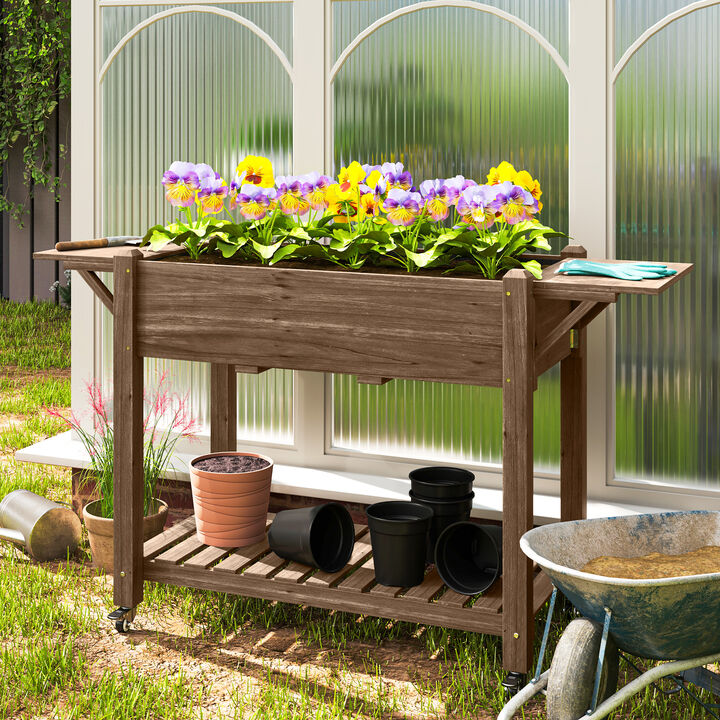 Heavy-Duty Raised Garden Bed &ndash; Outdoor Planter for Vegetables & Flowers