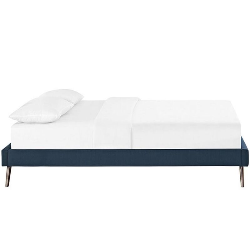 Helen Upholstered Queen Platform Bed Frame image number 2