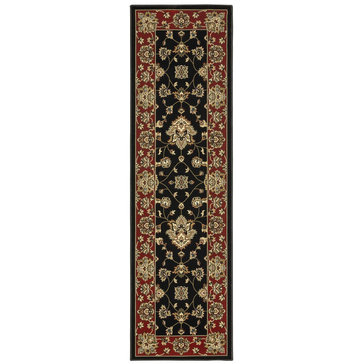 HomeRoots Floral Runner Rug