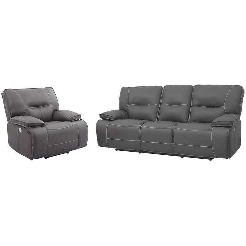 Parker Living Spartacus - Haze Power Reclining Sofa and Recliner