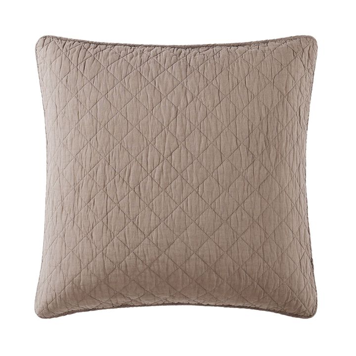 Cotton Comfort Mocha Euro Sham