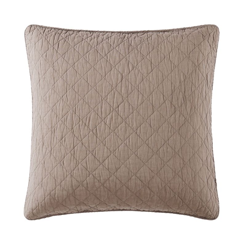 Cotton Comfort Mocha Euro Sham image number 0