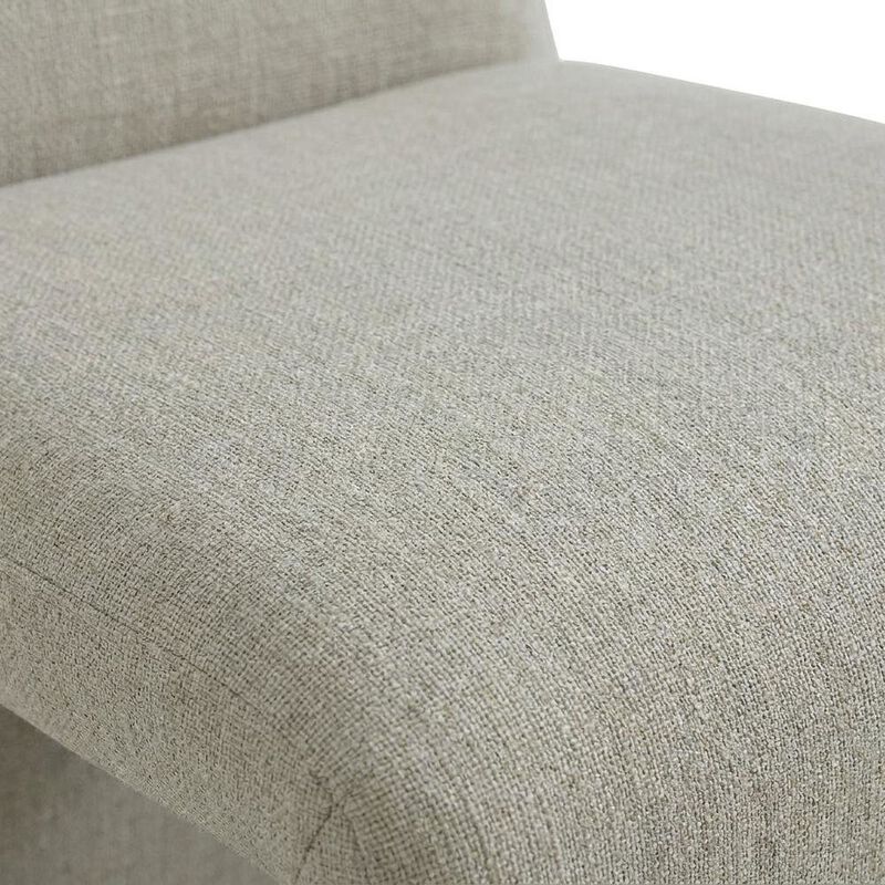 Wooden Upholstered Dining Side Chair with Cushioned Seat, Slate Blue image number 5
