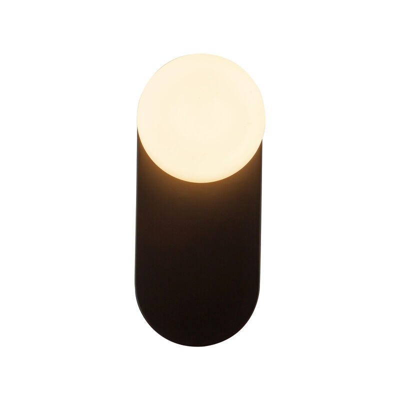 Ariel 12-in Socket Damp-Rated Wall/Vanity Light image number 4