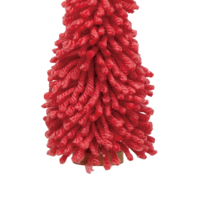 Fabric Yarn Tree with Wood Base, Hot Pink image number 2