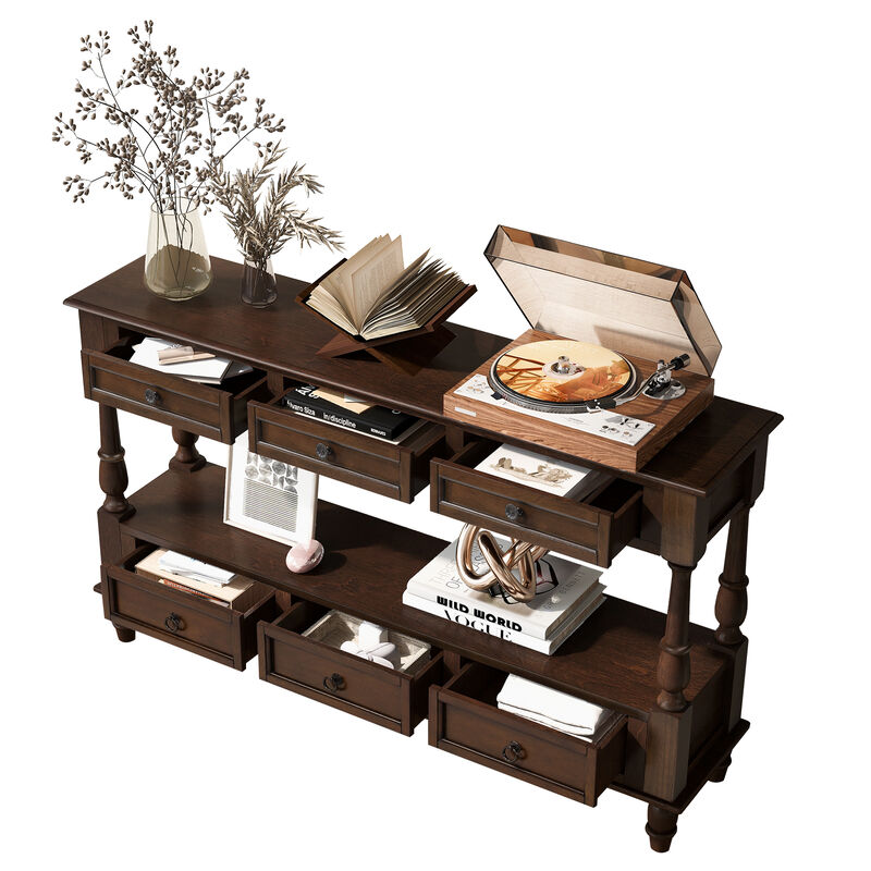 Kaslaf Vintage Console Table image number 8