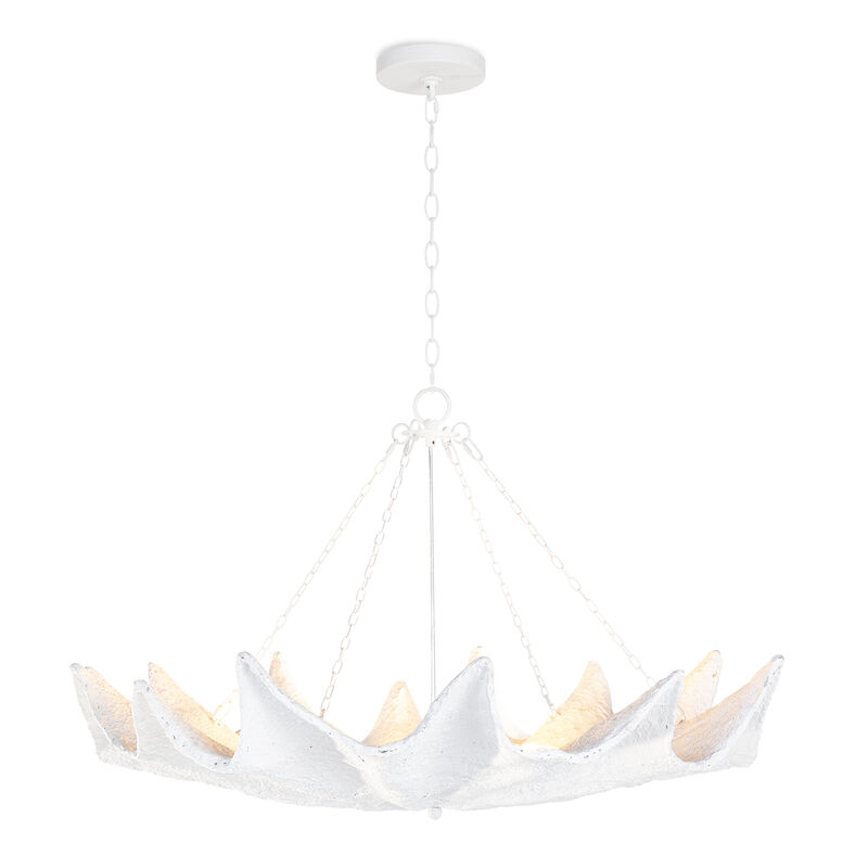 Coastal Living Clam Chandelier