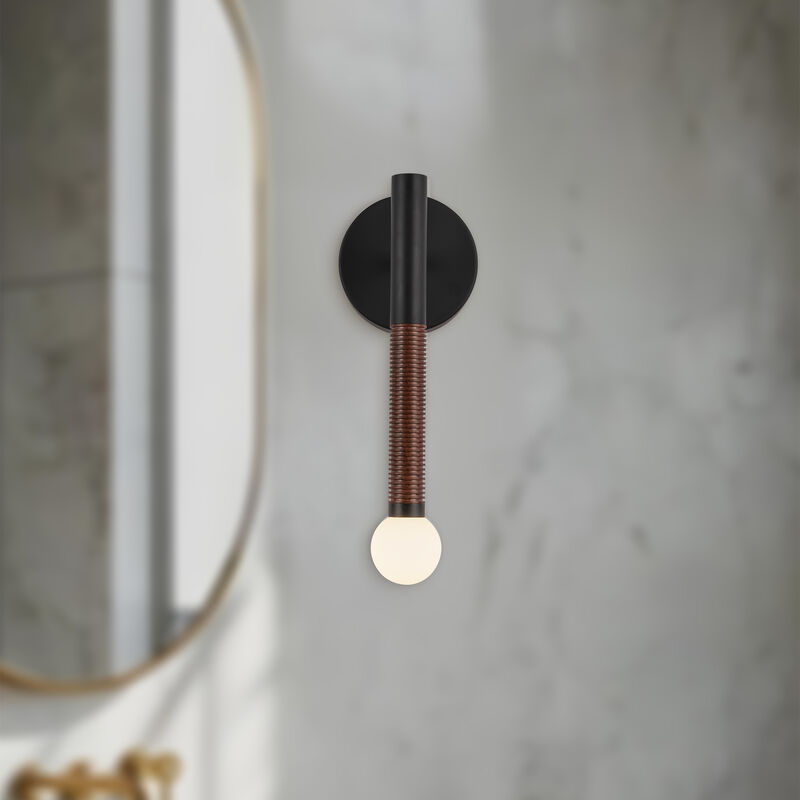 Arden 14-in Damp-Rated Dimmable LED Wall/Vanity Light image number 1