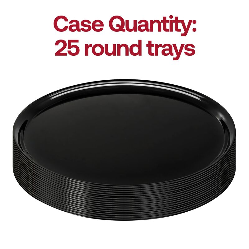 Round Plastic Trays (25 Trays) image number 3