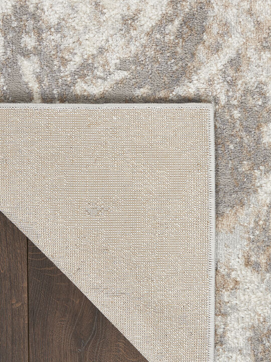 Elation ETN02 Ivory/Gray 4' x 6' Rug
