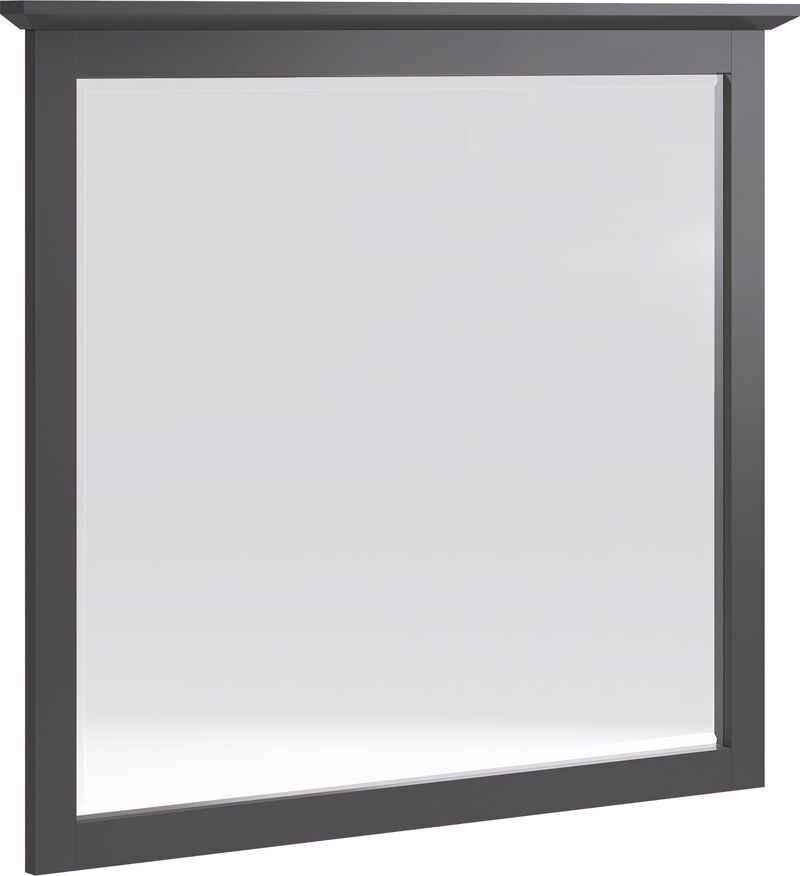 Grace Wall or Dresser Mirror in Raven Black image number 2